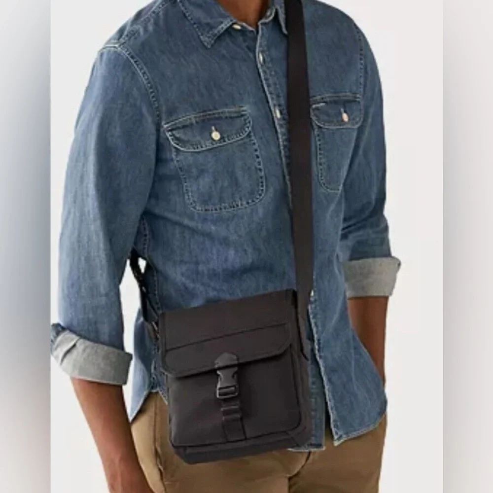 Fossil western‎ courier, Crossbody bag polyester men’s multi NWT